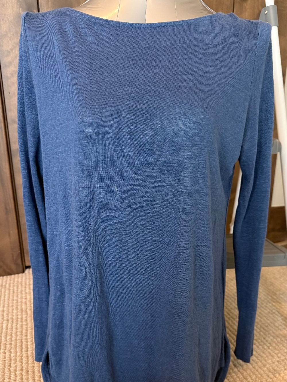EILEEN FISHER ORGANIC LINEN TUNIC SIZE S/P
